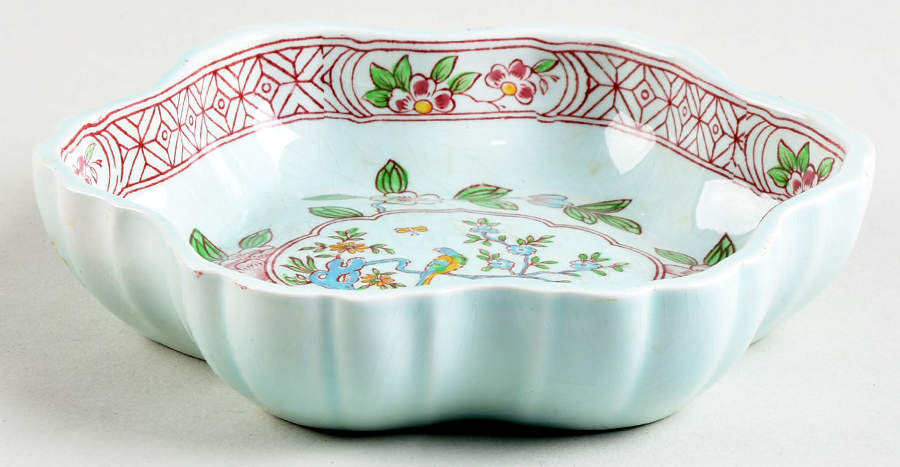 Singapore Bird (Newer Backstamp) 6" Melon Bowl by Adams China-1