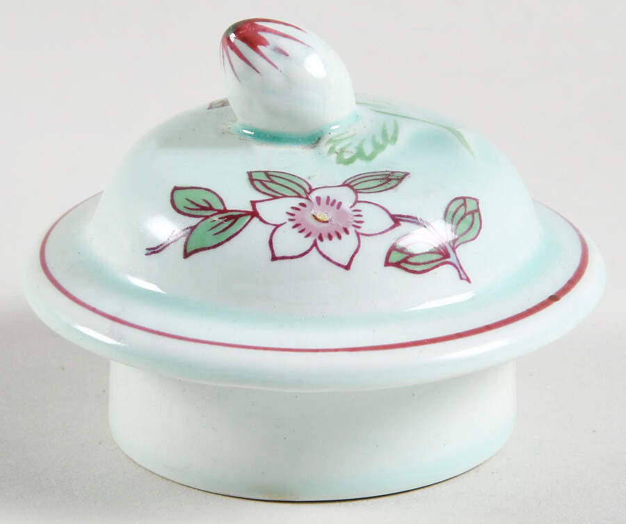 Singapore Bird (Newer Backstamp) Lid for Sugar Bowl by Adams China-1