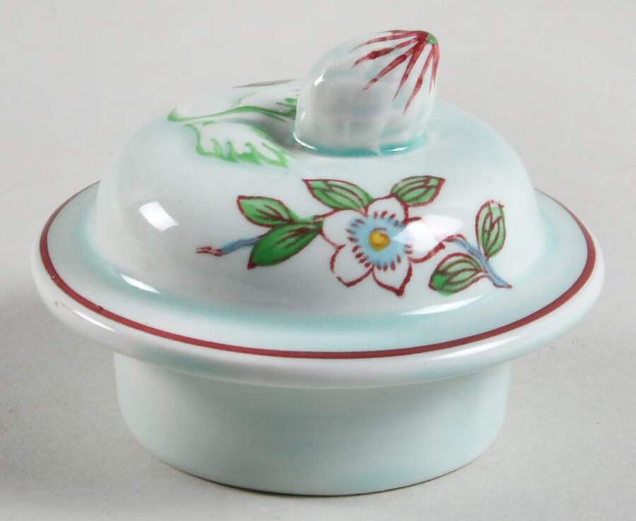 Singapore Bird (Newer Backstamp) Lid for Sugar Bowl by Adams China-1