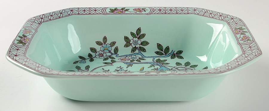 Singapore Bird (Newer Backstamp) 9" Oval Vegetable Bowl by Adams China-1