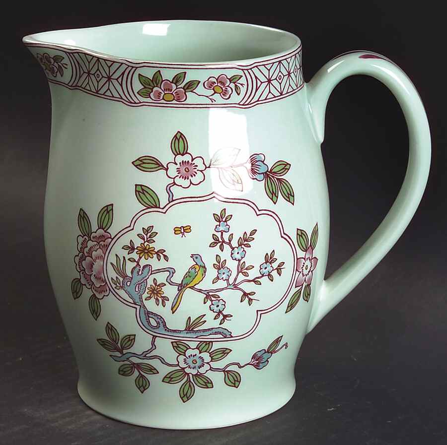 Singapore Bird (Newer Backstamp) 24 Oz Pitcher by Adams China-1