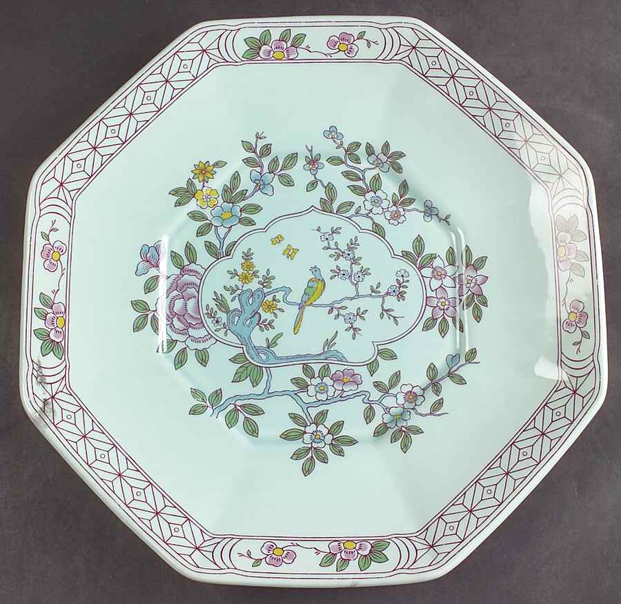 Singapore Bird (Newer Backstamp) Underplate for Tureen by Adams China-1