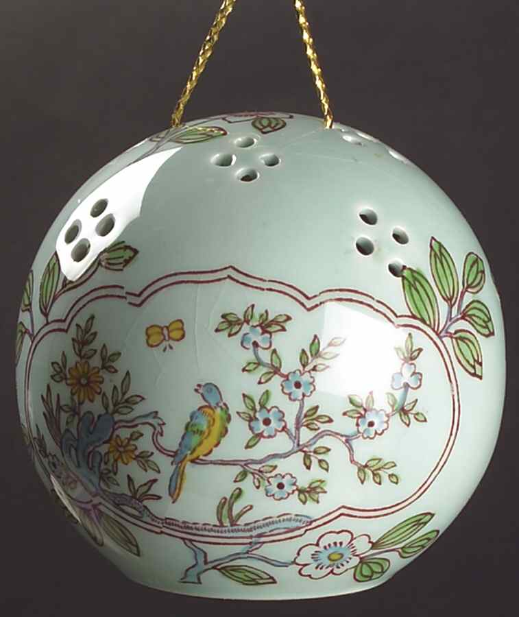 Singapore Bird (Newer Backstamp) Pommander by Adams China-1