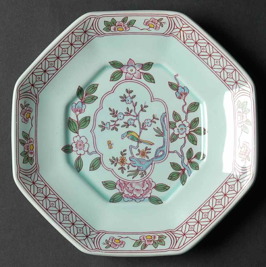 Singapore Bird (Newer Backstamp) Underplate for Sauce Boat by Adams China-1