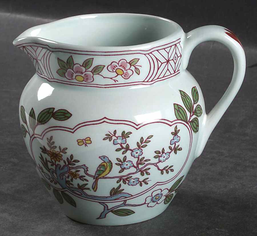 Singapore Bird (Newer Backstamp) Creamer by Adams China-1