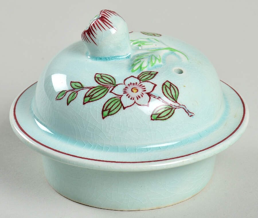 Singapore Bird (Older Backstamp) Lid for Coffee Pot by Adams China-1