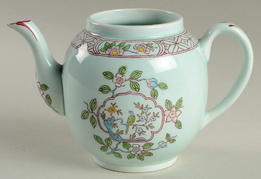 Singapore Bird (Older Backstamp) Mini Teapot No Lid by Adams China-1