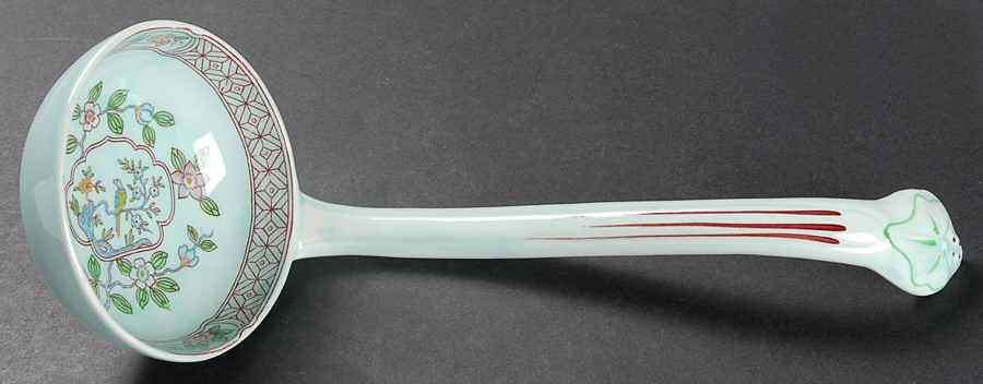 Singapore Bird (Older Backstamp) Tureen Ladle by Adams China-1