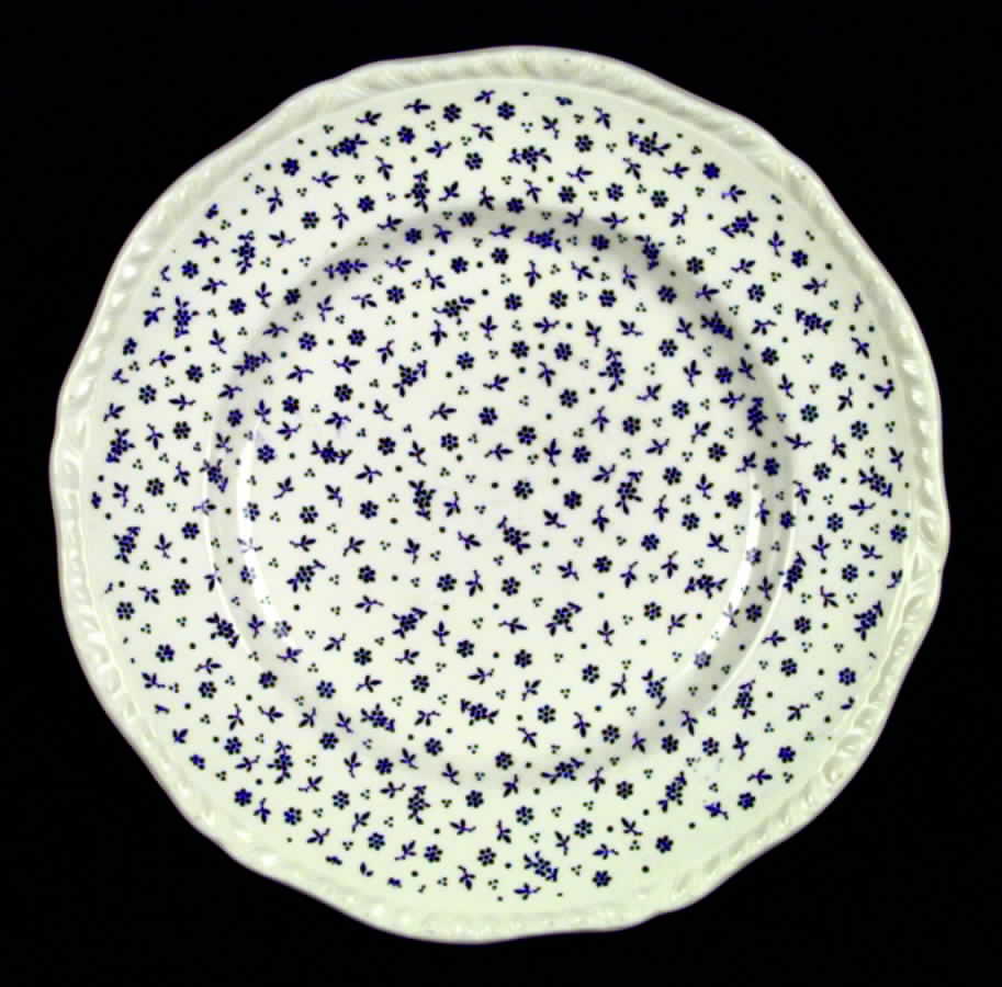 Sprig Blue Dinner Plate by Adams China-1