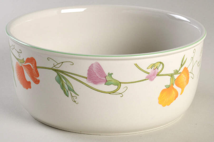 Summer Delight 7" Round Vegetable Bowl by Adams China-1