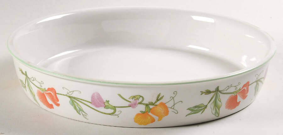 Summer Delight Pie Serving Plate by Adams China-1