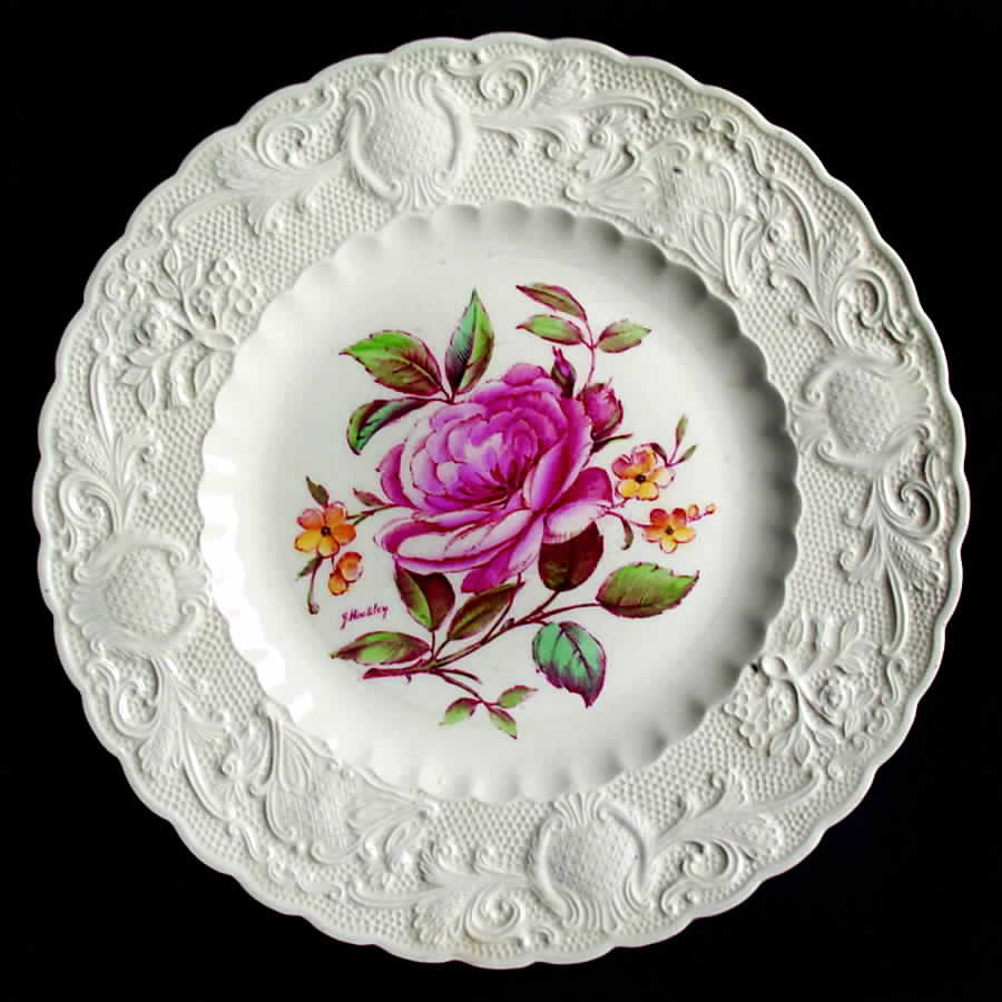 Swansea Rose Luncheon Plate by Adams China-1