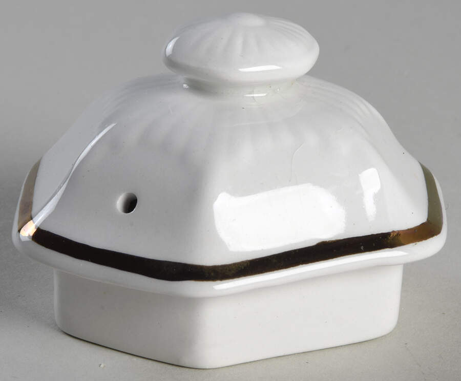 Tea Leaf Copper Lid for Mini Teapot by Adams China-1