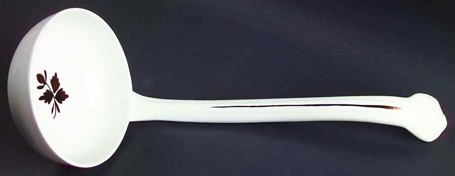 Tea Leaf Copper Tureen Ladle by Adams China-1