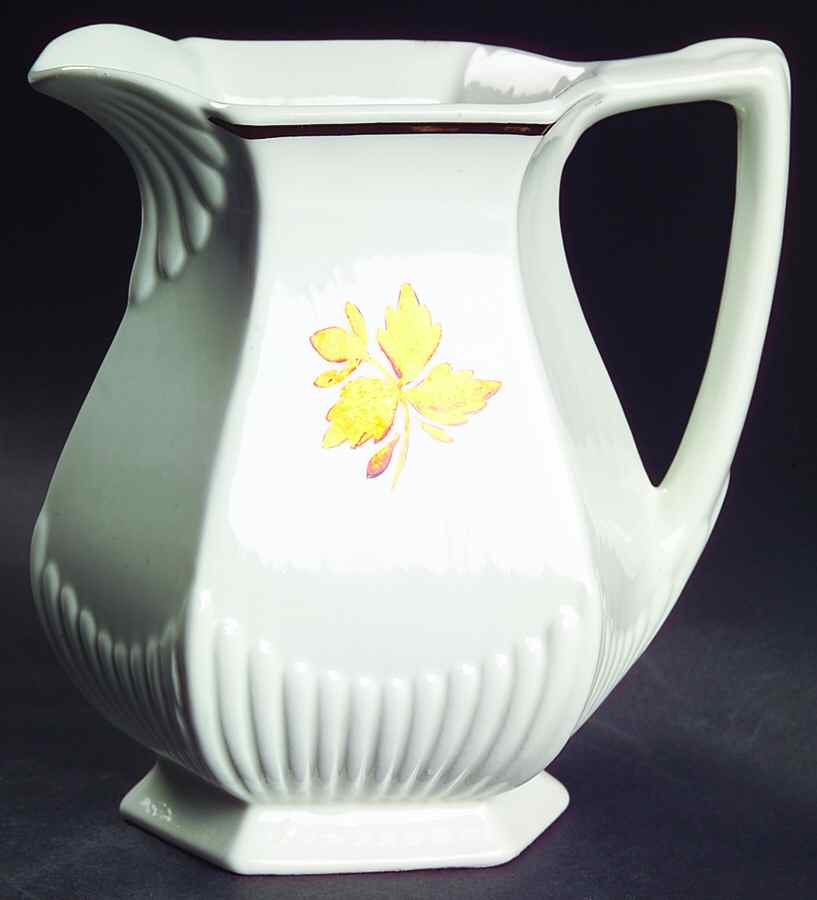 Tea Leaf Copper 24 Oz Pitcher by Adams China-1