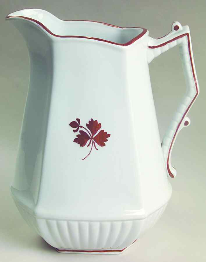 Tea Leaf Copper 120 Oz Pitcher by Adams China-1