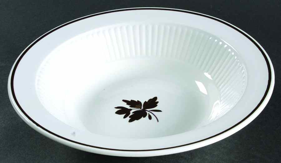Tea Leaf Copper 9" Round Vegetable Bowl by Adams China-1