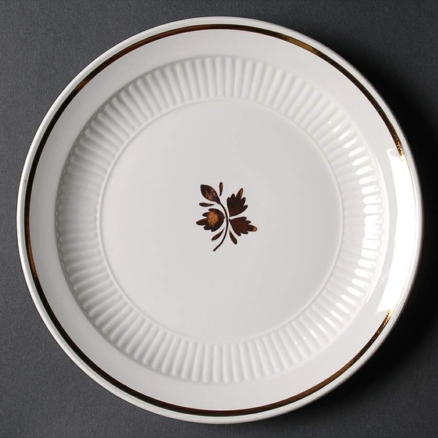 Tea Leaf Copper Salad Plate by Adams China-1