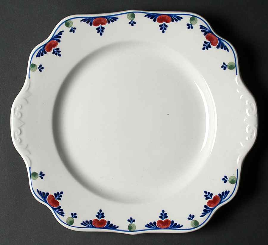 Veruschka Square Handled Cake Plate by Adams China-1