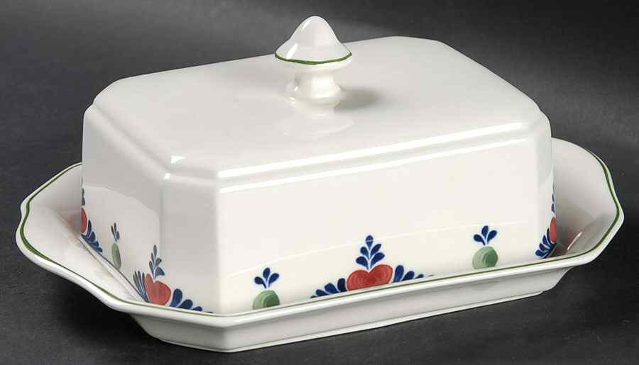 Veruschka Square Covered Butter by Adams China-1