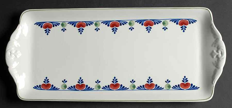 Veruschka Large Sandwich Tray by Adams China-1