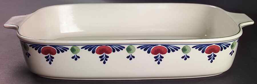 Veruschka 12" Rectangular Baker by Adams China-1