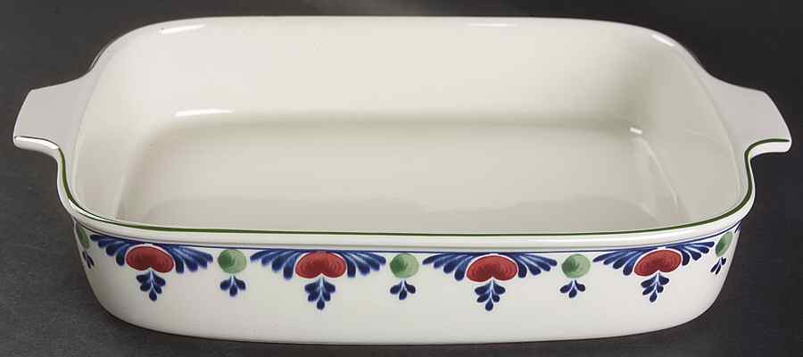 Veruschka 12" Rectangular Baker by Adams China-1