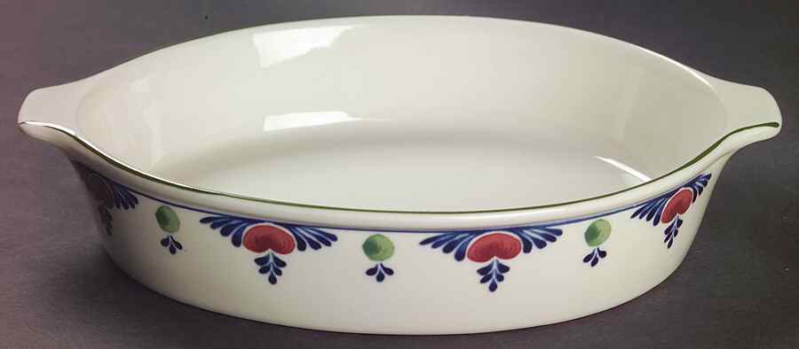 Veruschka 8" Oval Baker by Adams China-1