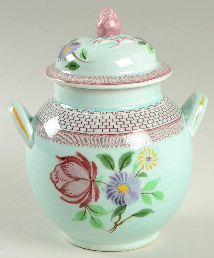Wakefield Sugar Bowl & Lid by Adams China-1