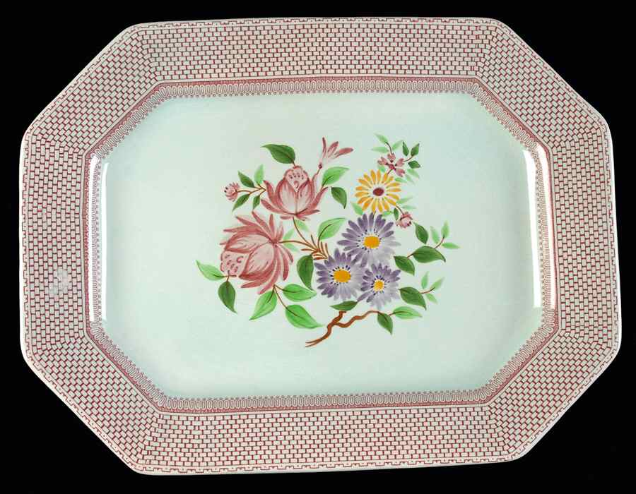 Wakefield 11" Oval Serving Platter by Adams China-1