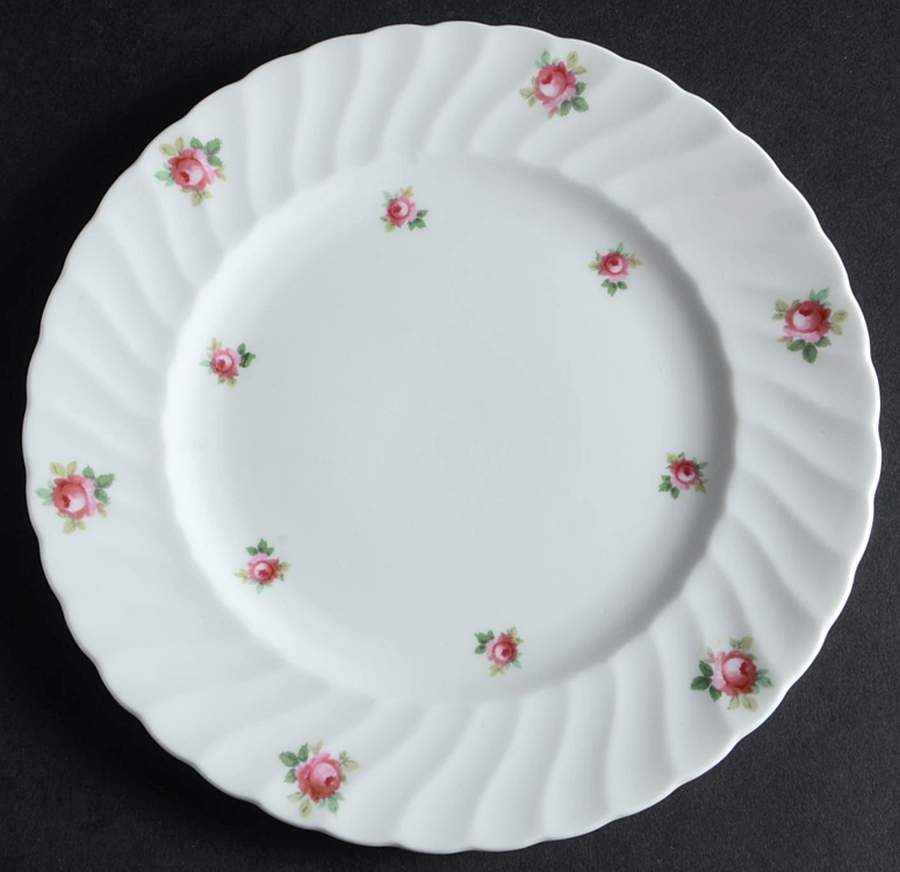 ADD3 (Swirl Rim) Dessert/Pie Plate by Adderley-1