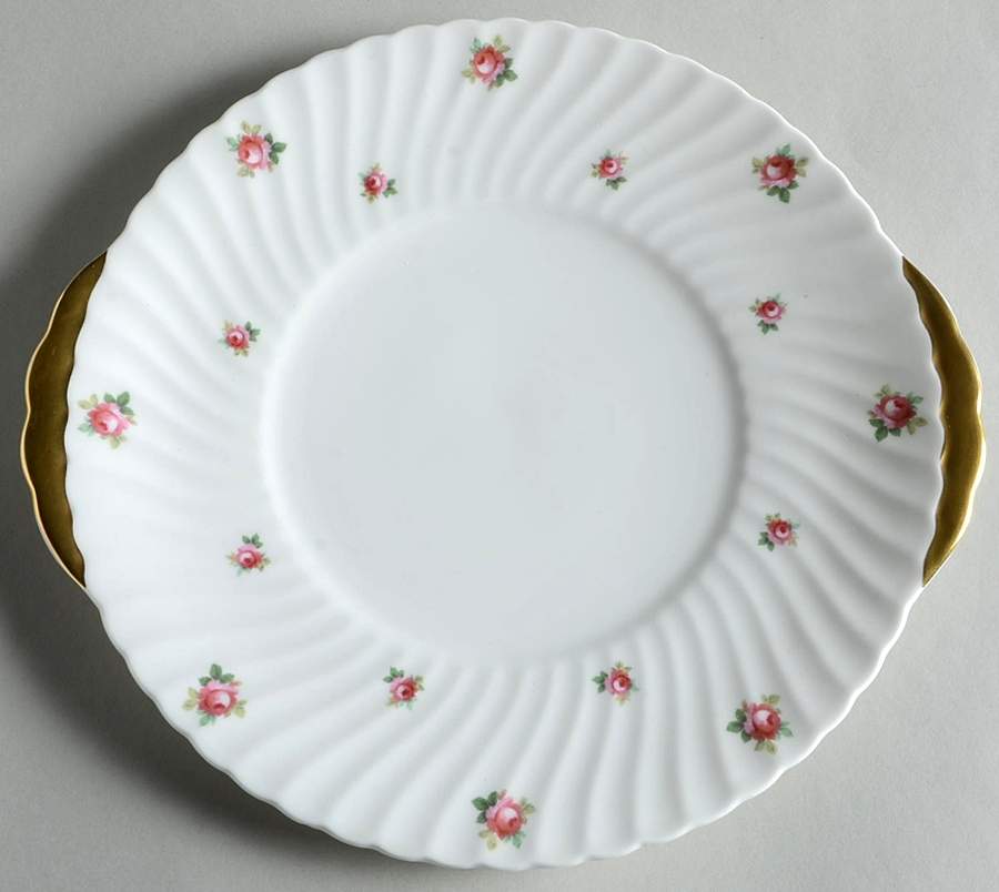 ADD3 (Swirl Rim) Handled Cake Plate by Adderley-1