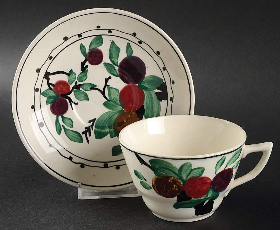 ADD4 Flat Cup & Saucer Set by Adderley-1