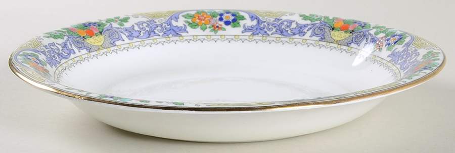 Almora (White Background) Coupe Soup Bowl by Adderley-1