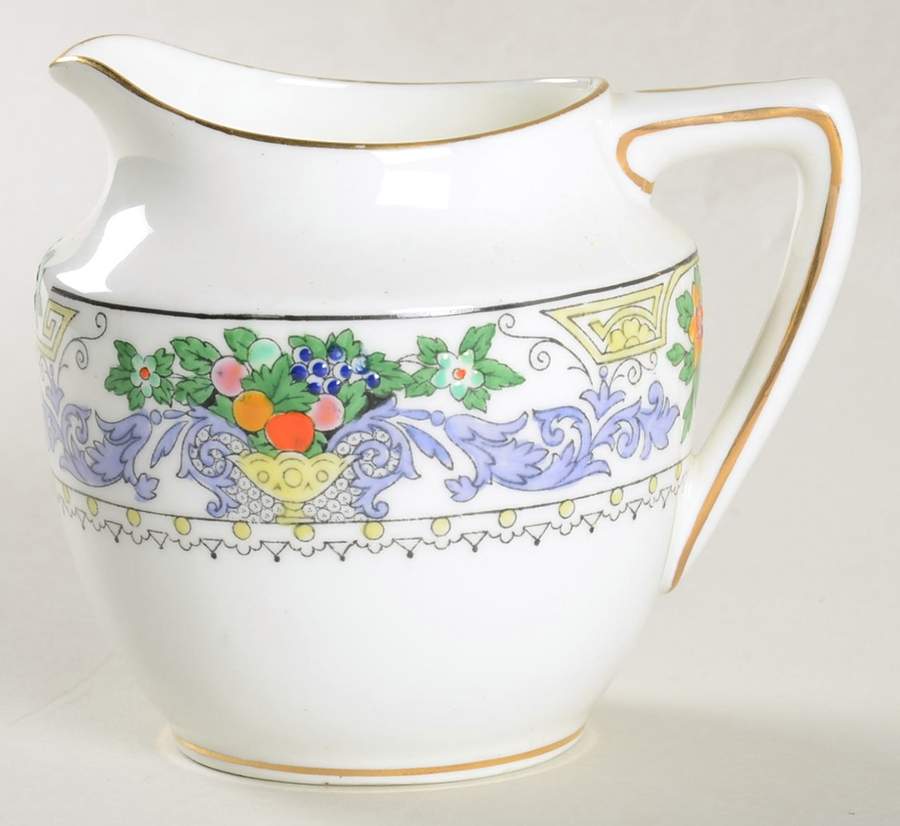 Almora (White Background) Creamer by Adderley-1