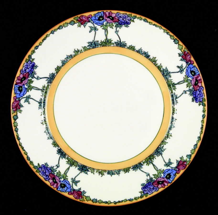 Anemone Multicolor Dinner Plate by Adderley-1