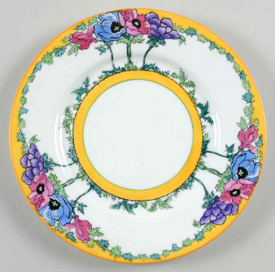 Anemone Multicolor Bread & Butter Plate by Adderley-1