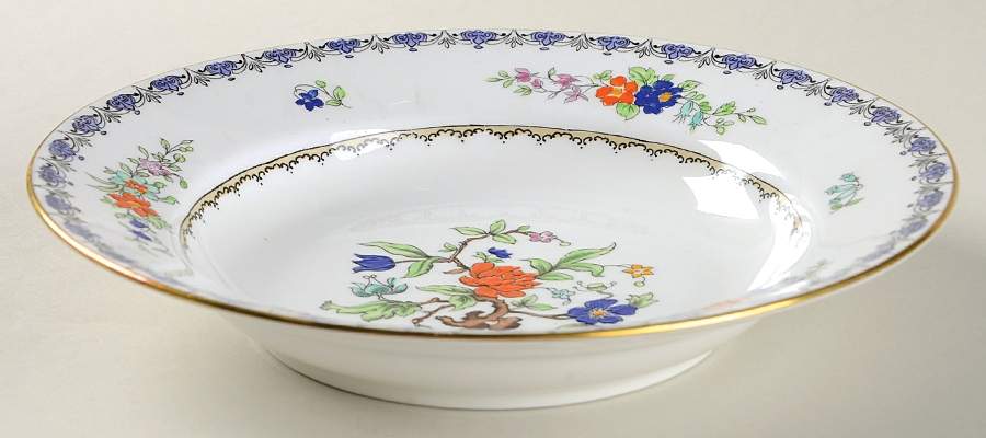 Antique Rim Soup Bowl by Adderley-1