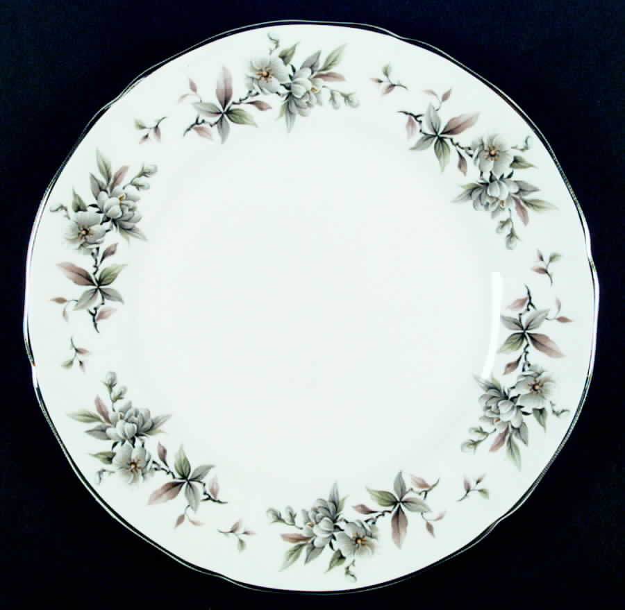Arcadia (Platinum Trim) Dinner Plate by Adderley-1