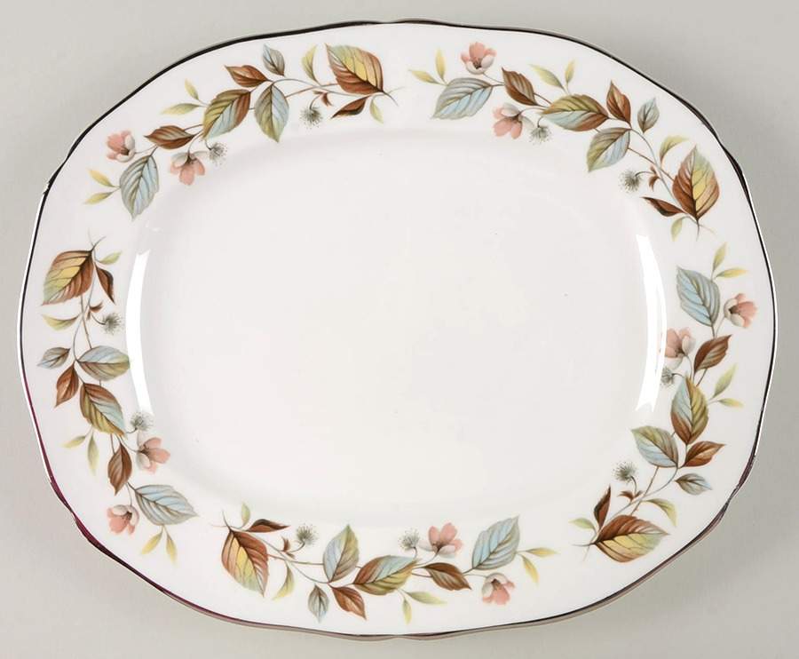 Beechwood 11" Oval Serving Platter by Adderley-1