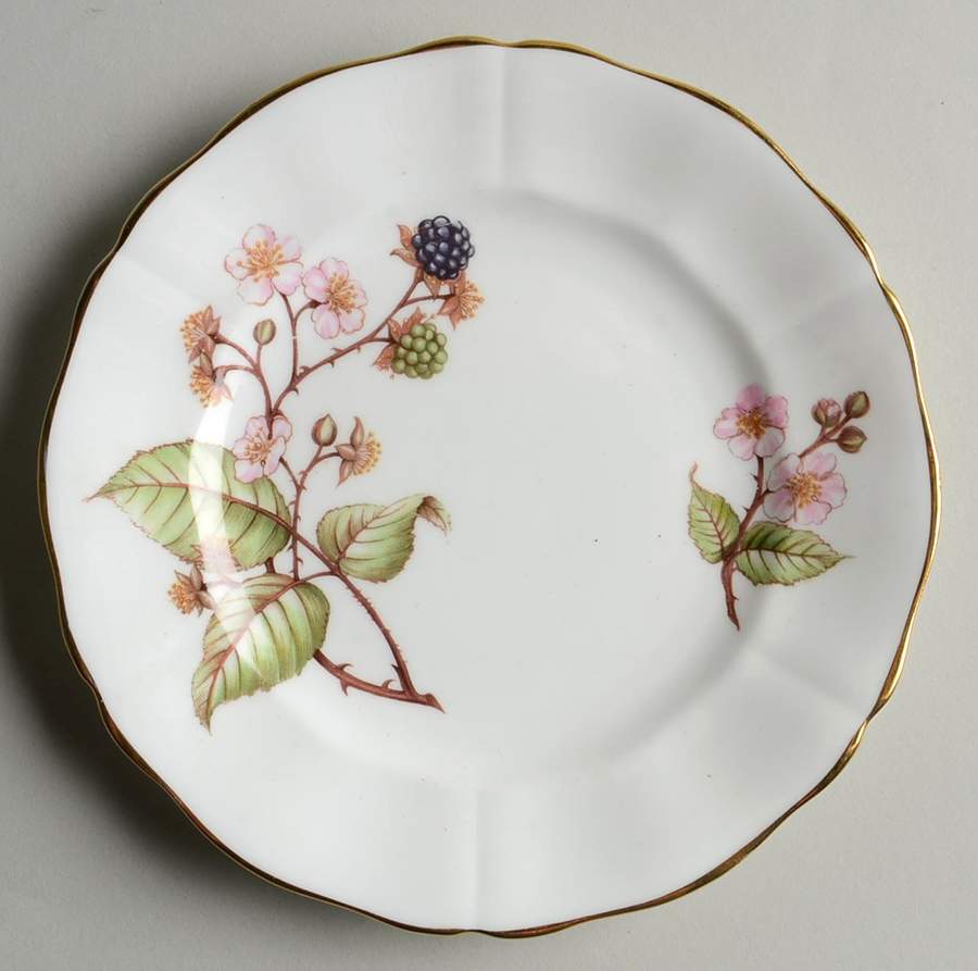 Bramble (No Number) Bread & Butter Plate by Adderley-1