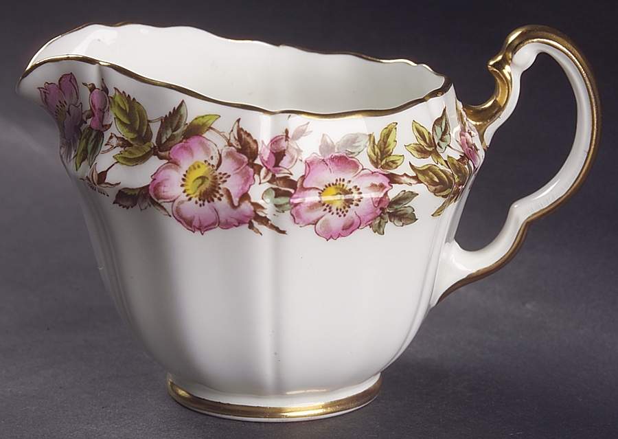 Briar Rose (Pink) Creamer by Adderley-1