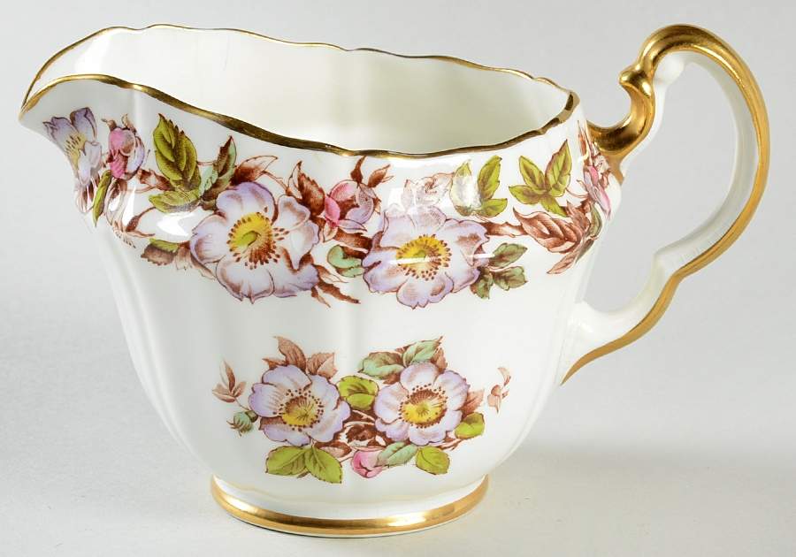 Briar Rose (Purple) Creamer by Adderley-1