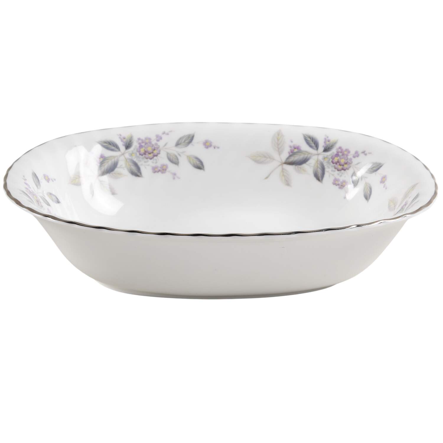 Breath of Spring 9" Oval Vegetable Bowl by Adderley-1