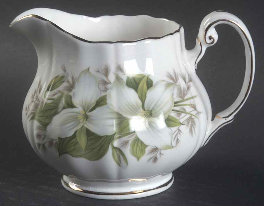 Canadian Provincial Flowers Creamer by Adderley-1