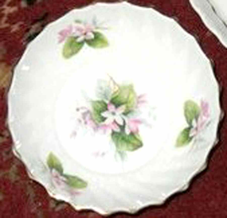 Canadian Provincial Flowers Nut Dish by Adderley-1