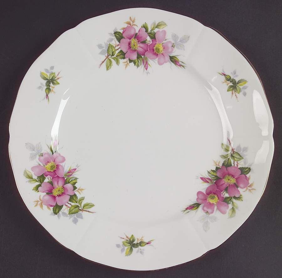 Canadian Provincial Flowers Dinner Plate by Adderley-1