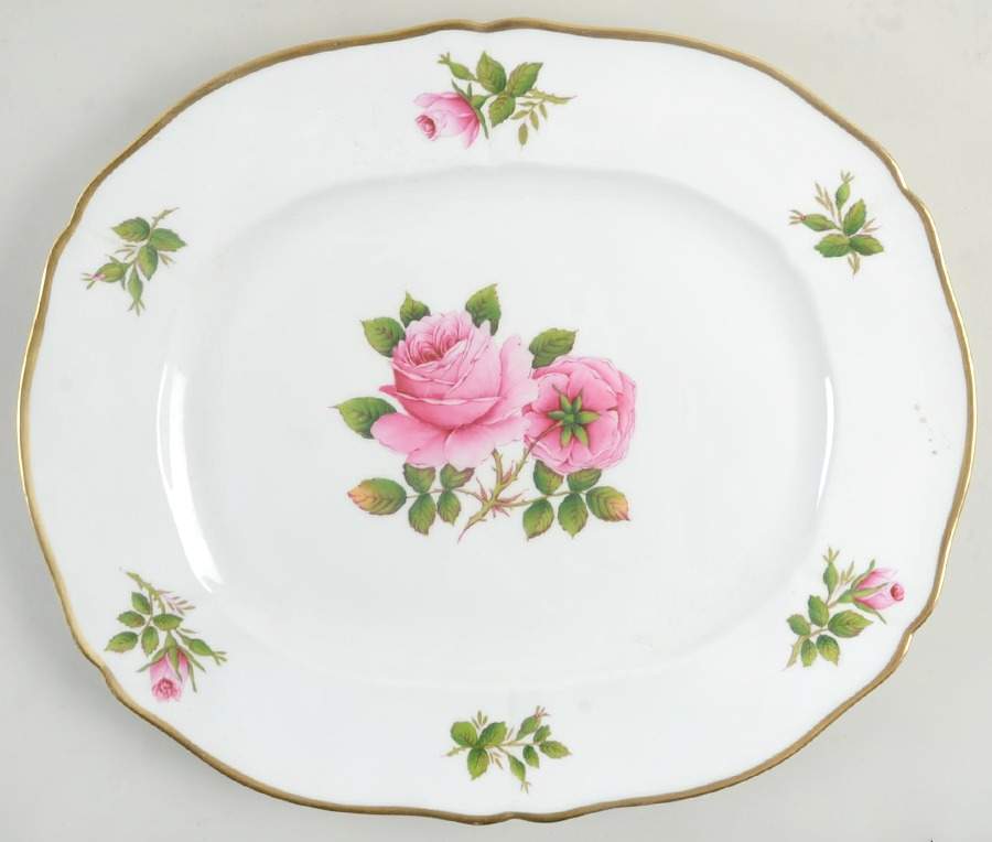 Carlton 15" Oval Serving Platter by Adderley-1