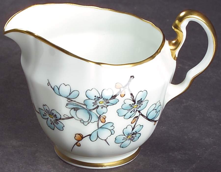 Chinese Blossom (Blue Flowers) Mini Creamer by Adderley-1