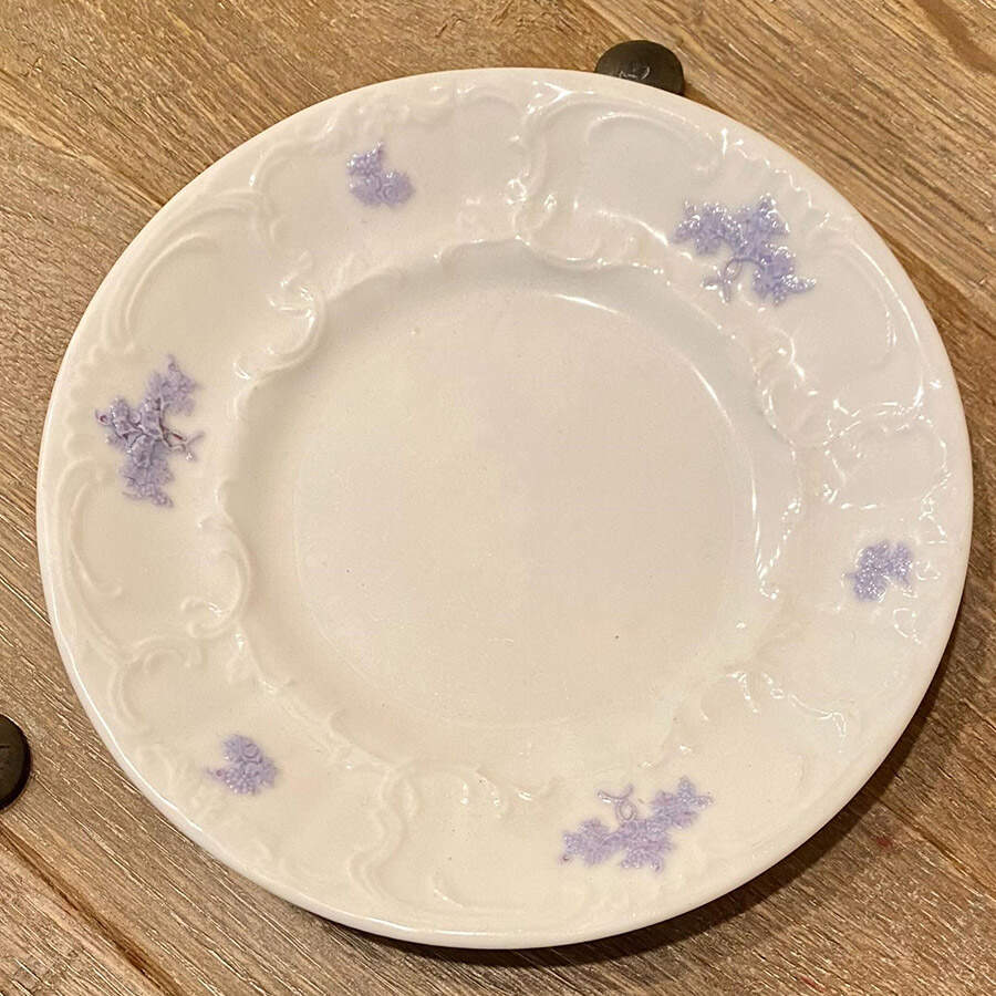 Chelsea (Smooth, Embossed) Bread & Butter Plate by Adderley-1